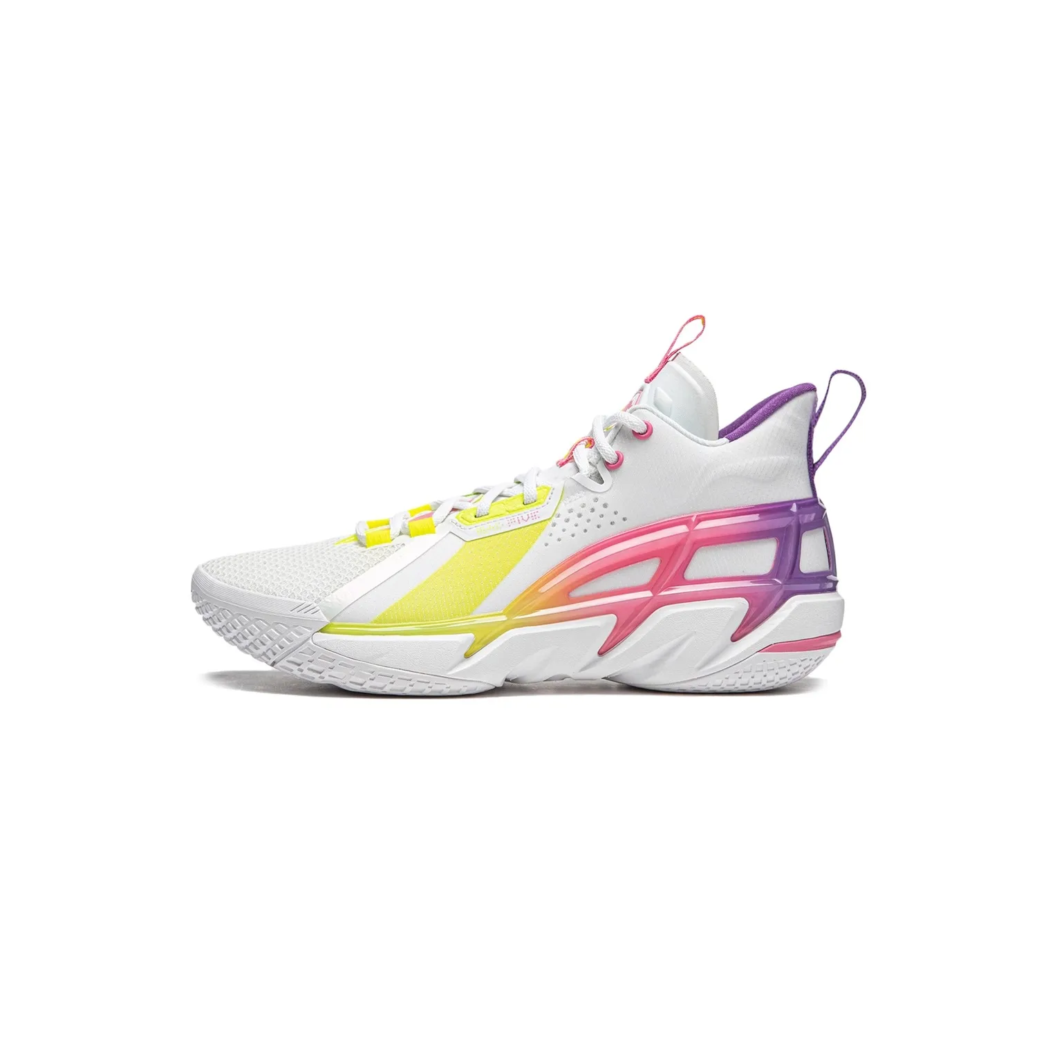 

Badfives V8 Men's Baskeall oes Mid-Top Sports Sneakers Lightweight Bounce Technology Rubber Outsole Anti-Slip