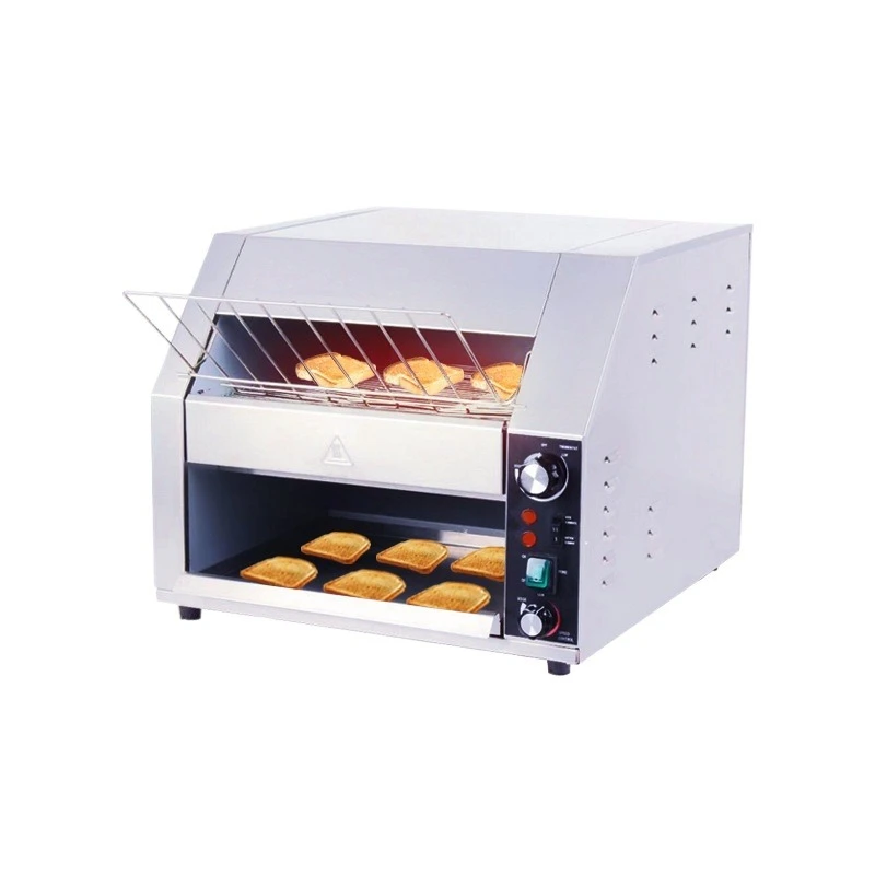 Chain Toaster Commercial Crawler Square Charter Toast Roaster Hotel Breakfast Toaster
