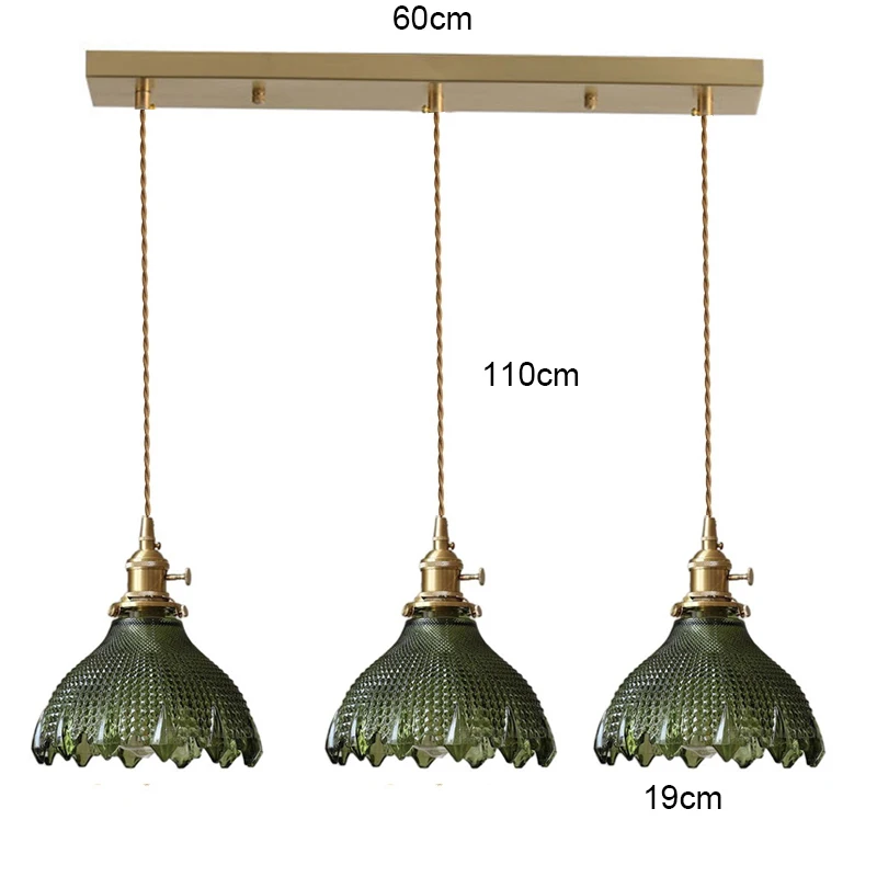 Moderne Glazen Hanger Licht Eetkamer Retro Kroonluchter Creatief Hangend Licht Transparante Lampenkap Voor Restaurant Lamp Plafond hanglamp keuken hanglampen eetkamer vintage verlichting goud glas