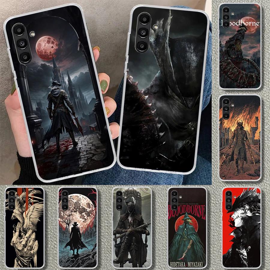 Bloodborne Game Phone Case Cover for Samsung Galaxy A17 A16 A26 A36 A56 A57 A37 A15 A25 A35 A55 A14 A24 A34 A54 A13 A23 A33 A53 