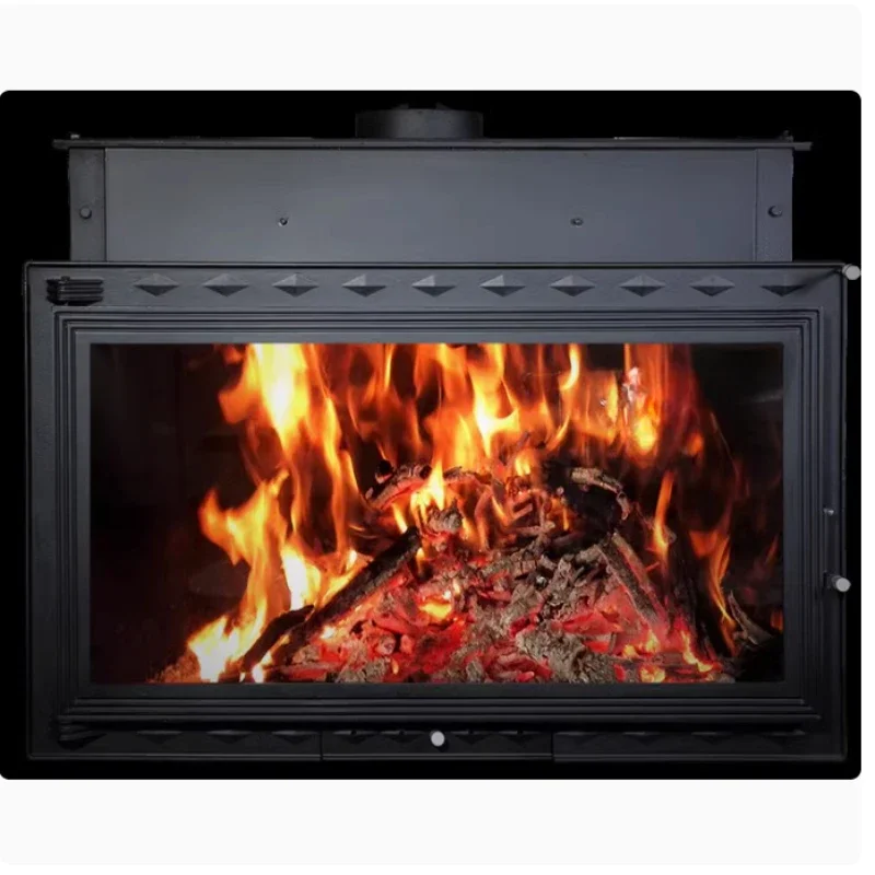 1PCS ทนอุณหภูมิสูงแก้วเตาผิงเตาไม้ประตูโปร่งใส microcrystalline เซรามิคแก้ว 200/1000 ° ซี