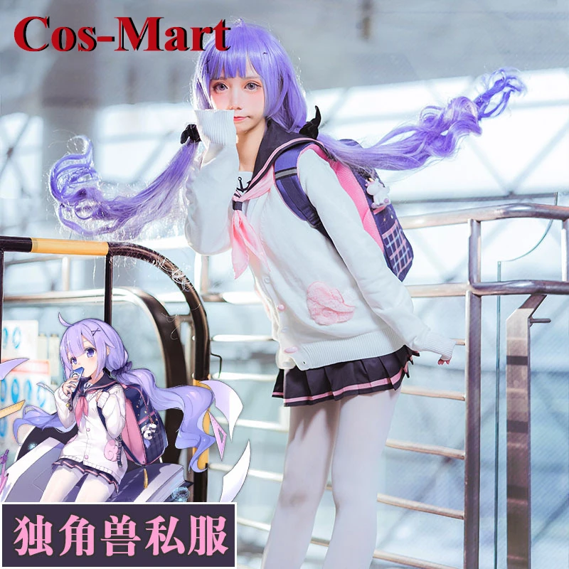 

Cos-Mart Game Azur Lane HMS Unicorn Cosplay Costume Sweet Lovely Sailor Uniform Female Activity Party Role Play Clothing