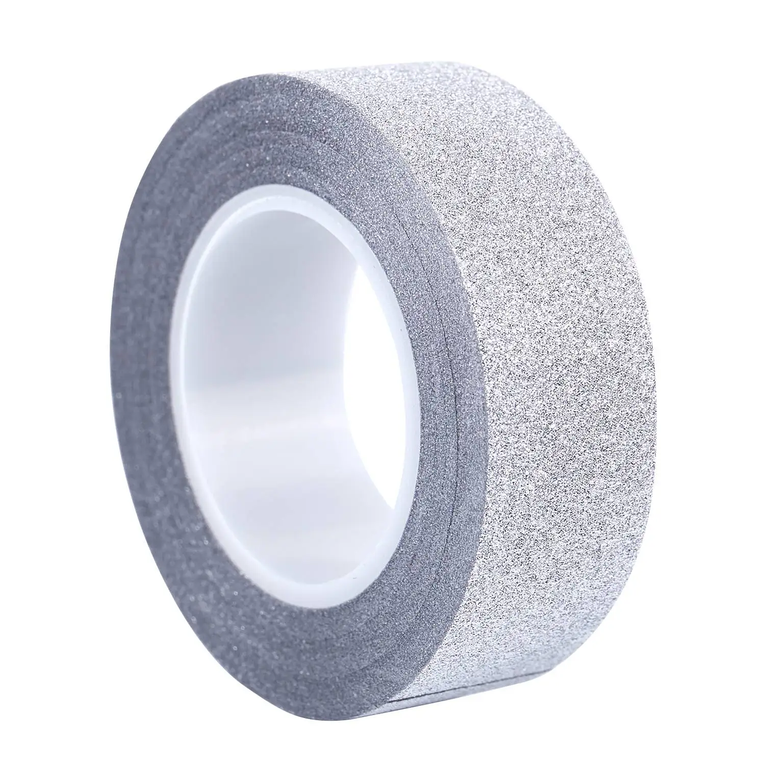 10M Glitter Tape Stick Self Adhesive Sticker Label Decorative Paper DIY silver