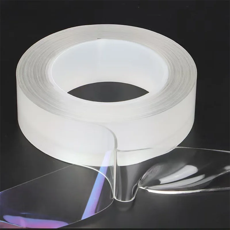 Heavy Duty Nano Double Sided Tape, Super Strong  Acrylic  Tape, Waterproof No-Trace Removable Clear Tape for Home Multi-Surface