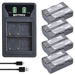 4X o dużej pojemności EN-EL3E EN-EL3e ENEL3E pl EL3E baterie i ładowarka z podwójnym portem usb do aparatu Nikon D50 D70 D80 D90 D100 D200 D300 D700 z1