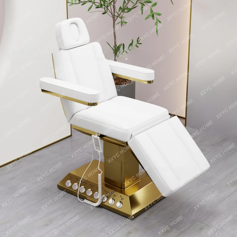 2023 New Golden Electric Beauty Bed Beauty Salon Special Medical Beauty Injection Bed