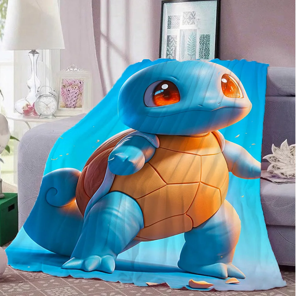 Zuhause und Dekoration, niedliche, modische neue Überwurfdecken für Betten/Sofas, S-Squirtles-Decke für Camping, Weihnachtsdecke, beste Geschenke