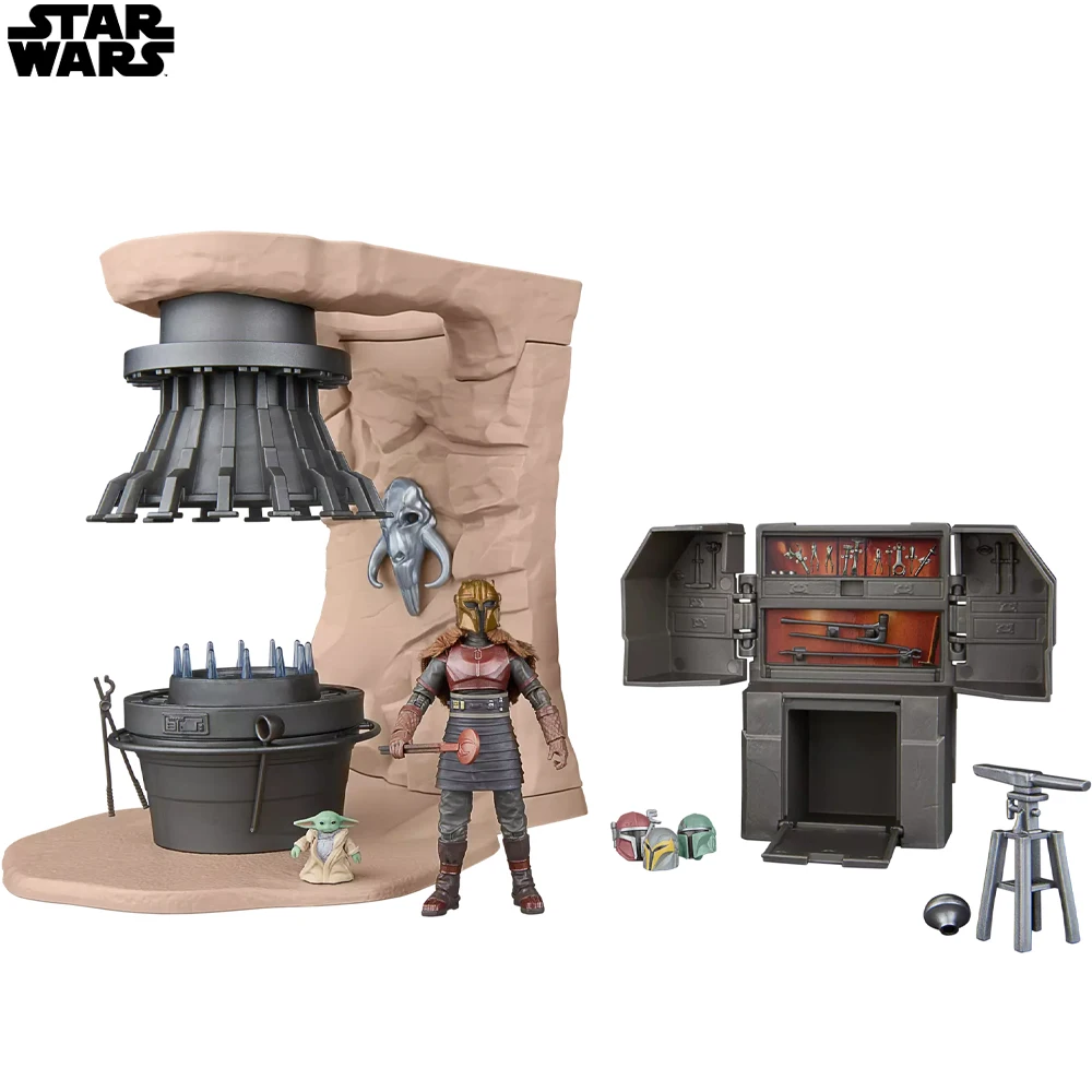 Star Wars The Vintage Collection The Armorer's Forge 3.75-Inch Action Figure Collection Model Playset Miniature Scene