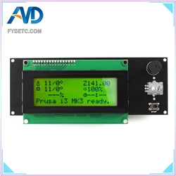 Impressora 3d 2004 controlador lcd com slot para cartão sd para rampas 1.4-display