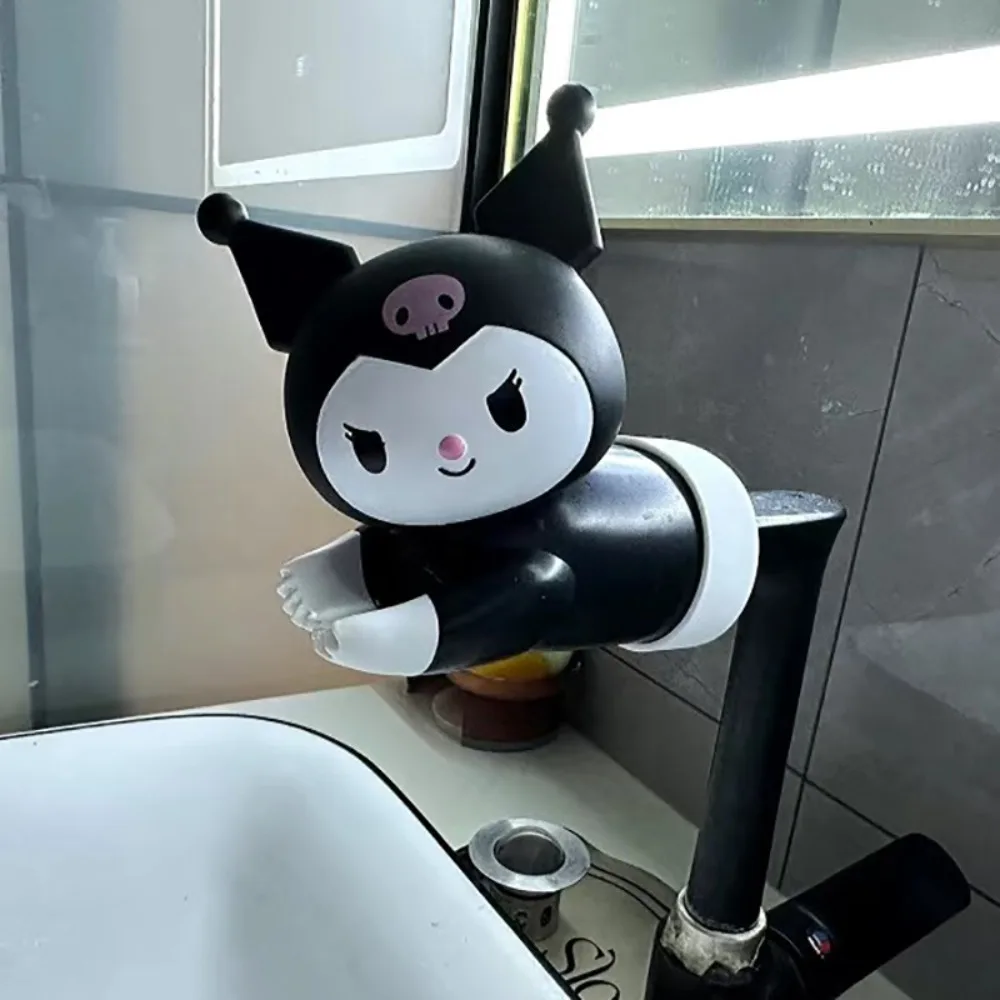 Anime Cartoon Animation Cute Kawaii Mickey Mouse Minnie Kuromi Faucet Stretcher Splashproof Bathroom Decoration