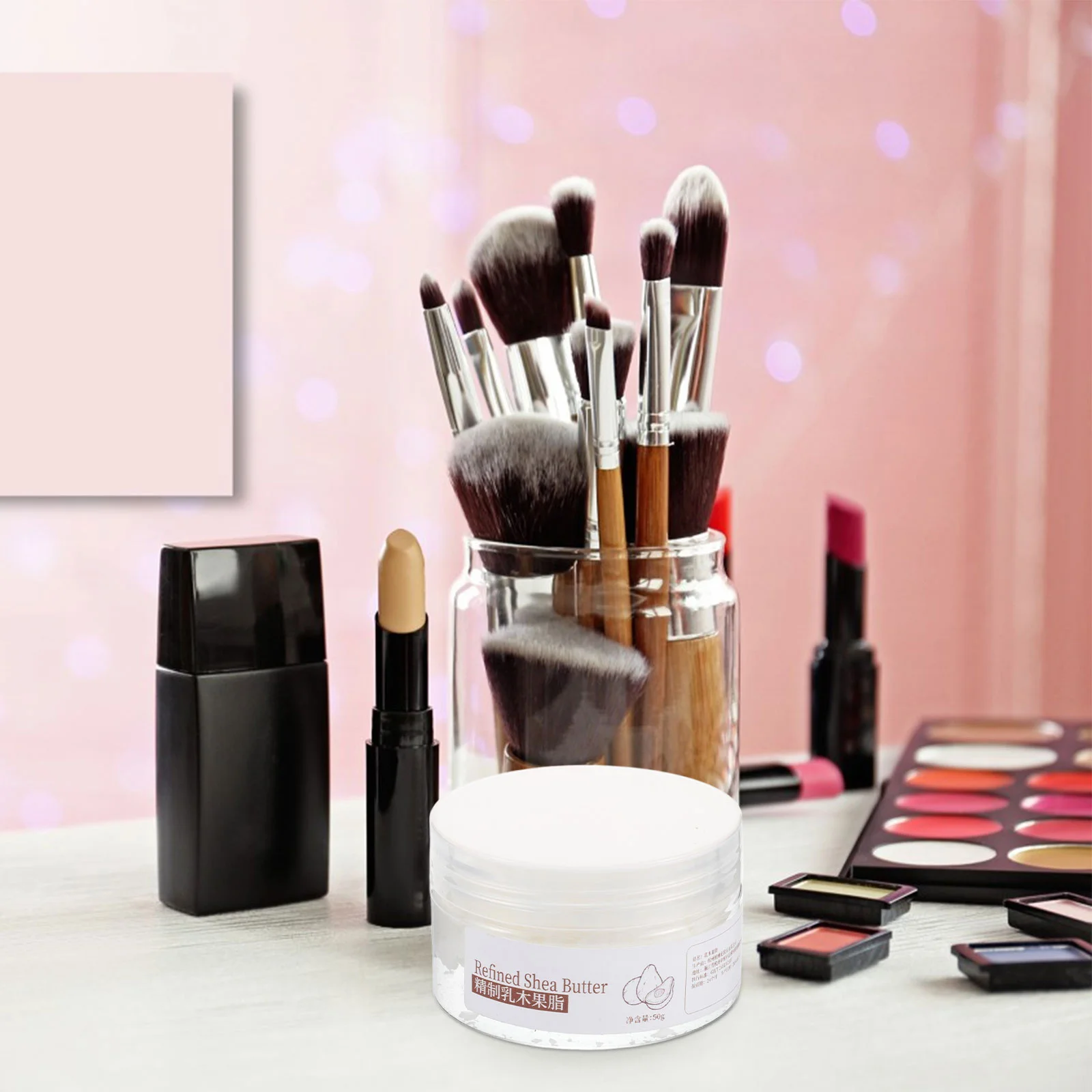 Basiscrème DIY Lipstick Maakset Hydraterende en Voedende Formule voor Zachte, Soepele Lippen Lipbalsem Ingrediënten