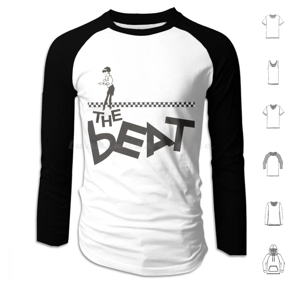 Beat #2 Hoodies Long Sleeve English Beat Ska Two Tone Music Album Record Vinyl Artist Band