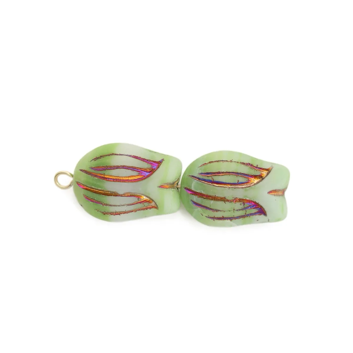 20pieces 16*11mm  (Multiple colors) handmade beadeds bracelet necklace earrings loose jewelry DIY semi-finished production