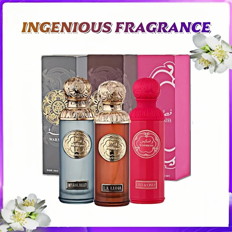 Nuevo Perfume Árabe Unisex de Alta Calidad con Fragancia Amaderada, Perfume en Spray de Larga Duración para Atraer al Sexo Opuesto, Perfume Ligero