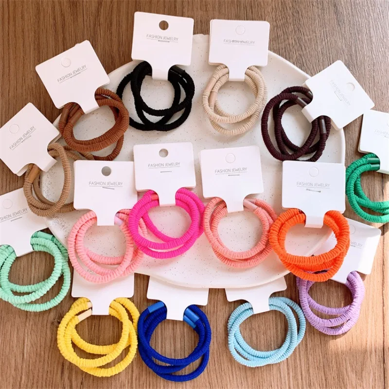 

Эластичные резинки для волос Essential Multicolor с высокой степенью растяжения для причесок «пучок» и «хвост», сильная фиксация, бережное отношение к волосам, ежедневные аксессуары для волос