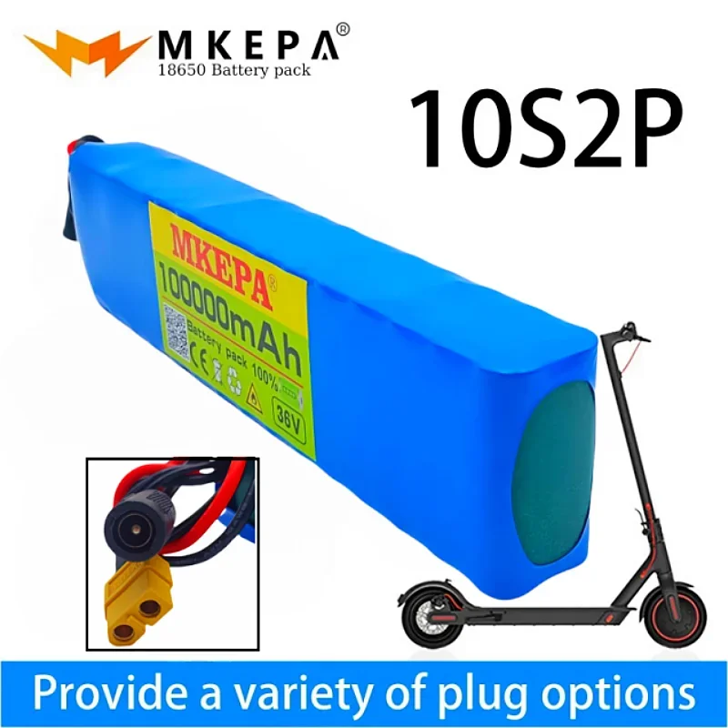 10S2P 36V 100000mAh 36v Electric Scooter Battery Lithium Electric Scooter 500W Electric Scooter Battery 36v 10s2p Battery