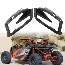 UTV 리어 브레이크 스톱 라이트 보호 테일라이트 커버 액세서리 (Can-Am Maverick MAX X3 Turbo RR X RS 스마트쇼크 장착 차량용) 2021-2025