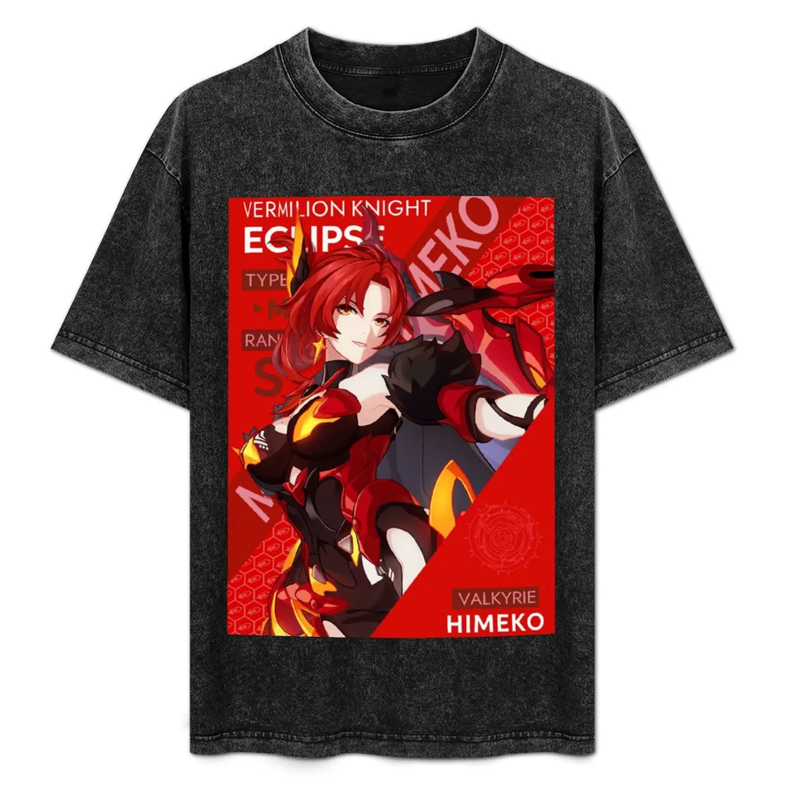 

Murata Himeko Vermilion Knight Eclipe T-Shirt Plus Size Quick Dry Sports Tee