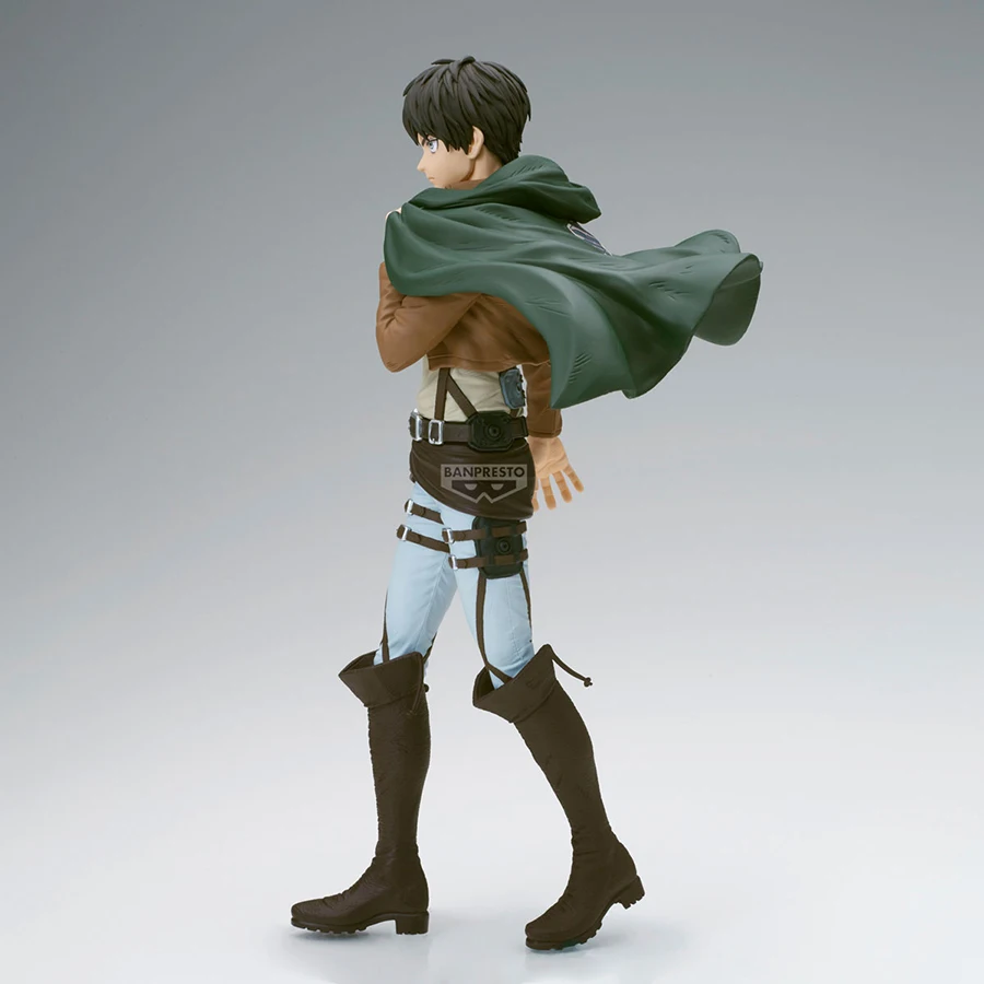 Banpresto Anime Attack on Titan figuritas Grandista Eren Yeager PVC figuras de acción figurales juguetes de modelos coleccionables