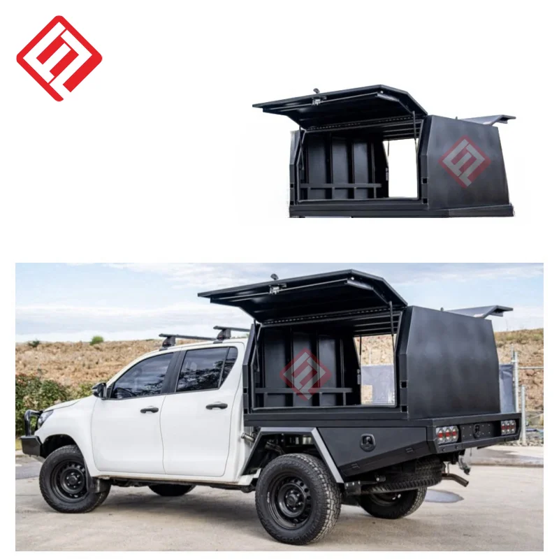 OEM/ODM Custom Double Cab Pickup Truck Ute Canopy Outdoor Space-Saving Canopies