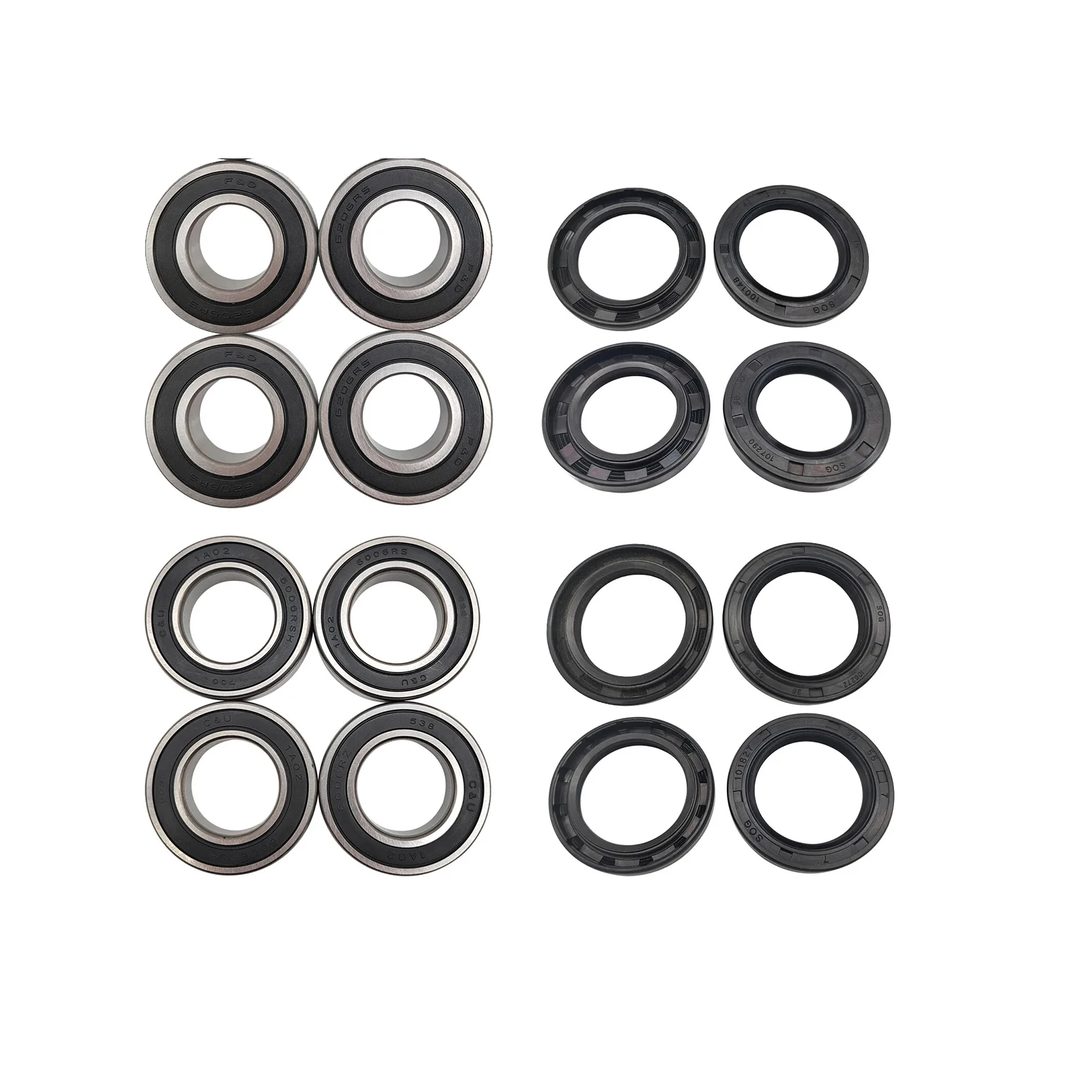 NEW ALL 4 FOUR WHEEL AXLE HUB BEARING SEAL KIT For ODES 800 DOMINATOR RAIDER UTV
