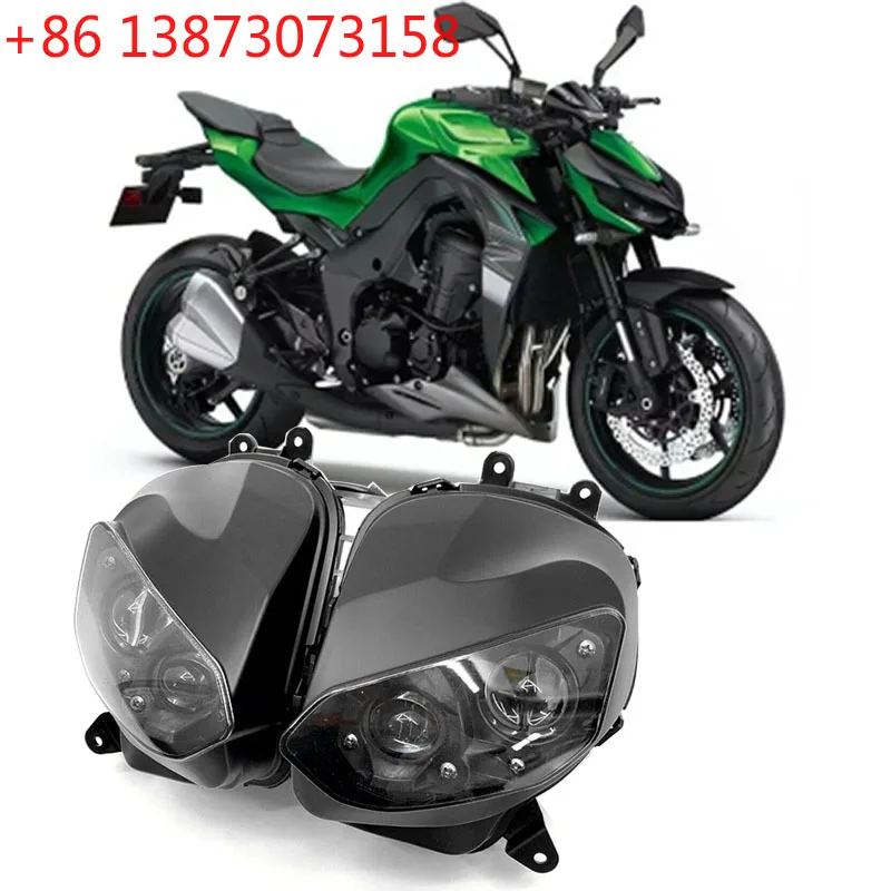 For KAWASAKI Z1000 2014 - 2021 LED Motorcycle Headlight Replace Headlamp Lighting Lamp Assembly Z 1000 2017 2018 2019 2020