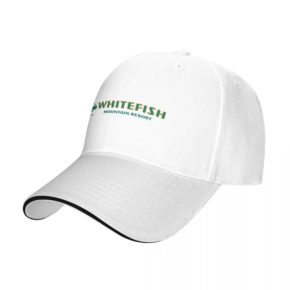 

Whitefish mountain resort Baseball Cap fashionable Streetwear Thermal Visor Wild Ball Hat Baseball Men Women's