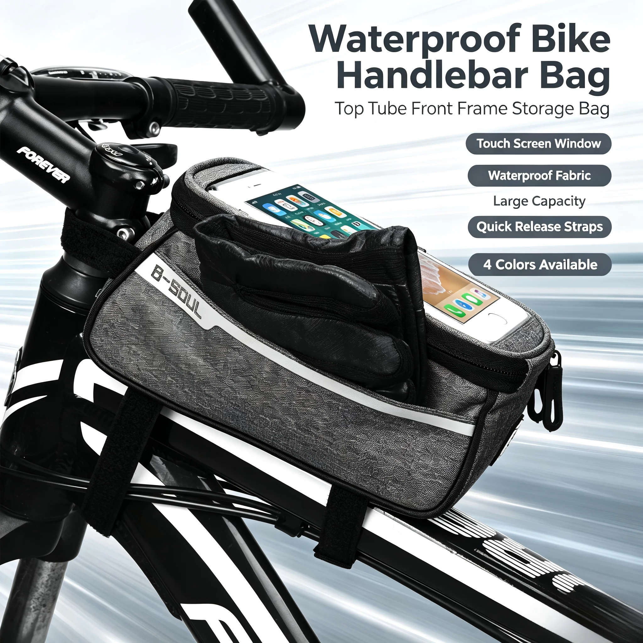 Waterdichte fietsstuurtas Bove - Cycling Gear Duffle recensie en prijs