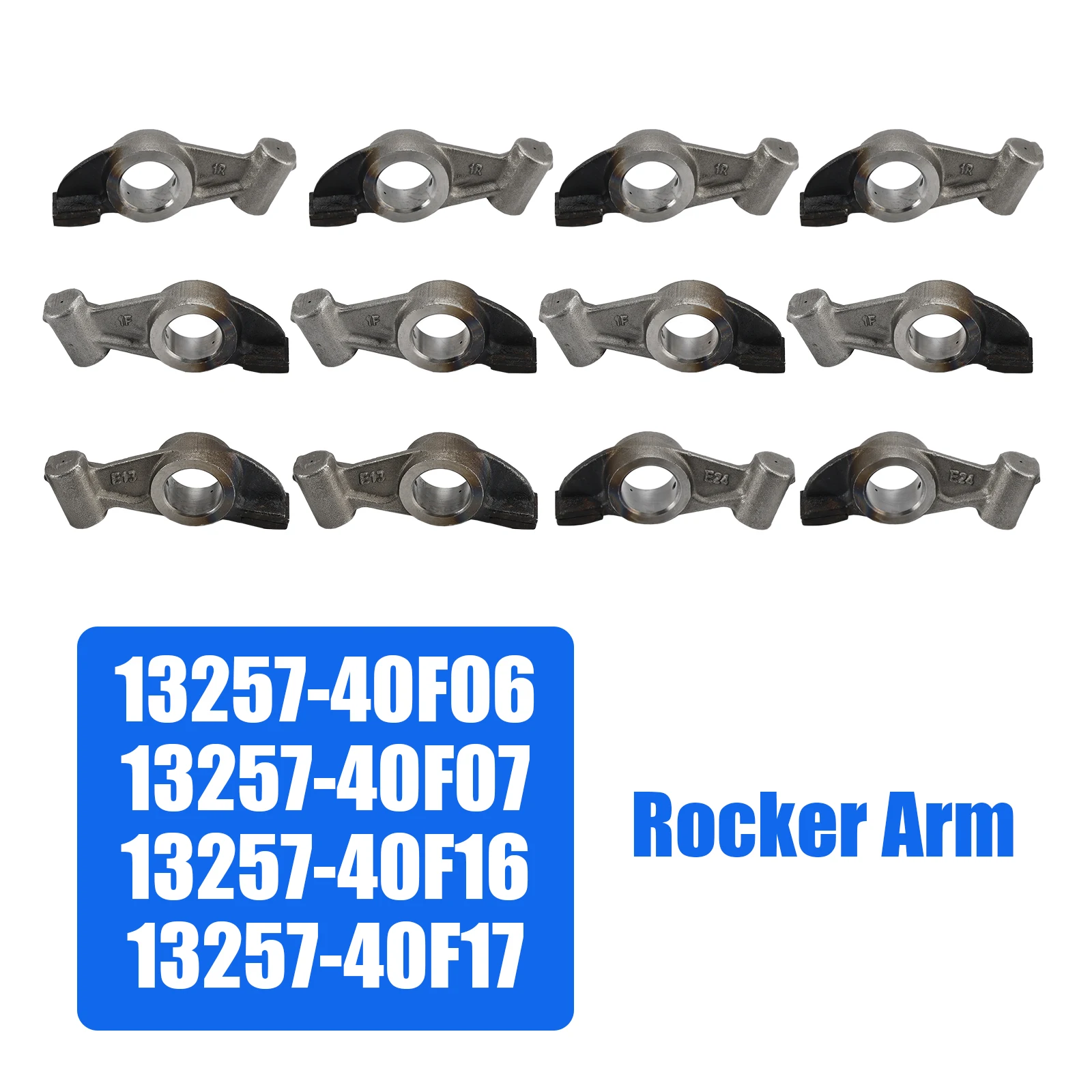 Artudatech Complete Rocker Arm Set for Nissan 2.4L KA24E SOHC 12V 90-97 PICKUP NRASKA24 Car Accessories