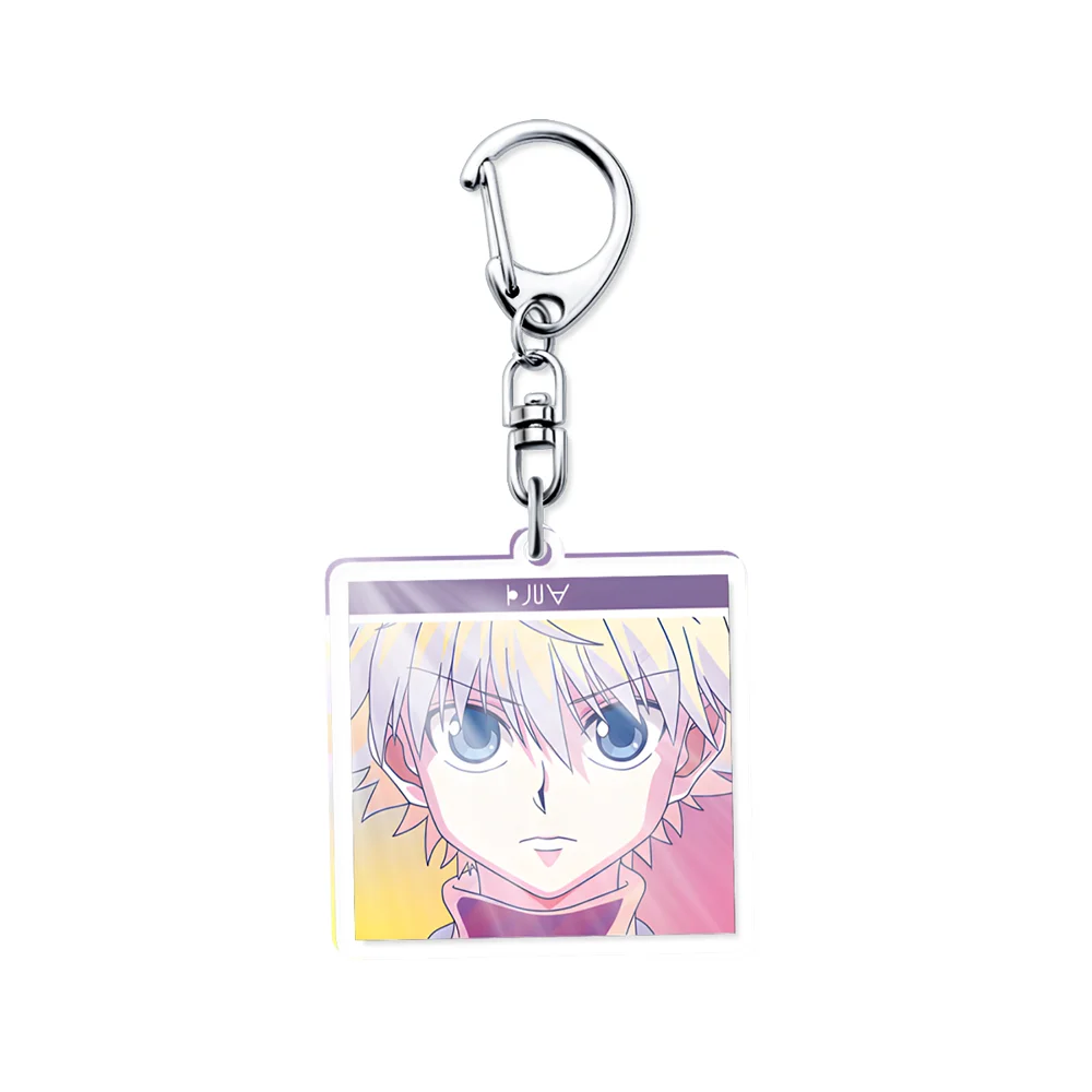 Anime peripheral acrylic pendant full-time hunter campus creative jewelry keychain pendant