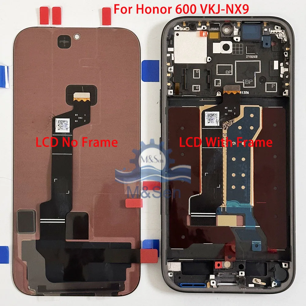 Oryginalny ekran AMOLED z ramką i digitizerem dotykowym do Huawei Honor 600 VKJ-NX9/600 Pro, wyświetlacz LCD do Honor 600 Lite/500 Smart — zdjęcie produktu 2