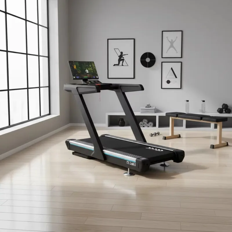 Multifunctional Screen Mirroring Smart Treadmill Commercial Style Aerobic Exercise Equipment for Commercial Fitness Center