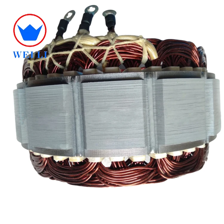 Aftermarket Bus Alternator Parts AC172RA 28V 140A Alternator Stator Coil Assembly For Yutong