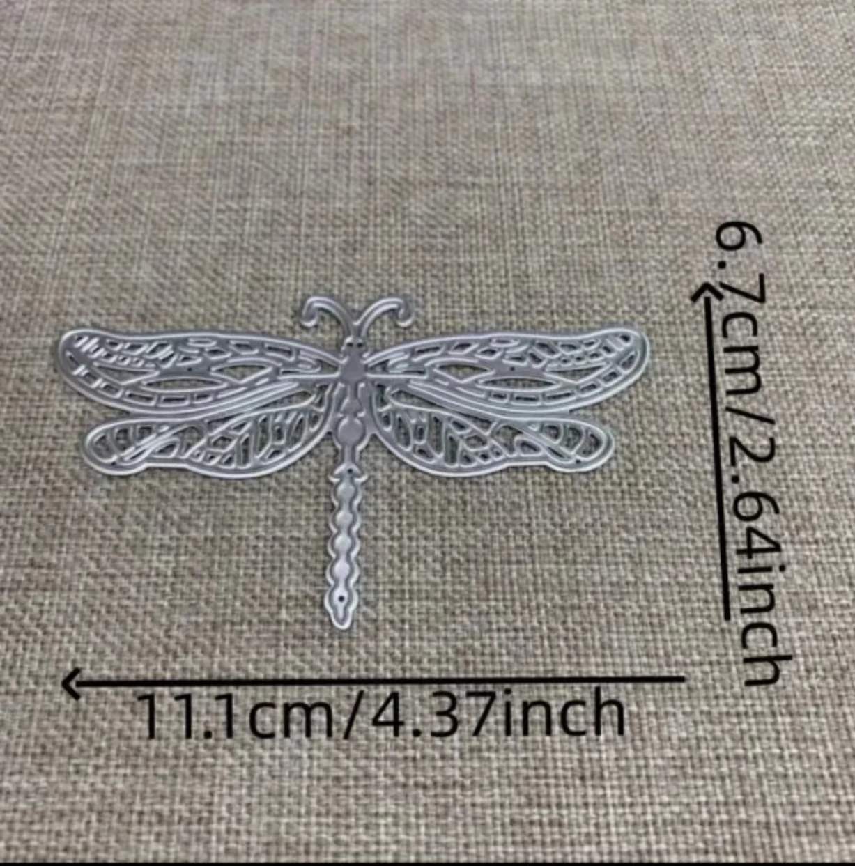 1pc New Dragonfly Metal Cutting Dies For DIY Scrapbooking Decorative Embossing Handcraft Die Cutting Template Mold