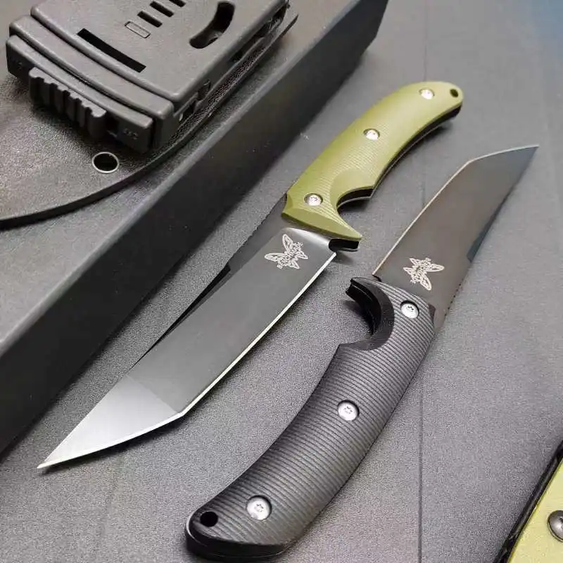 Outdoor Knives, Camping Knives, Wilderness Survival Knives, Meat Knives, Portable Knives, K Sheath, High Hardness Knives