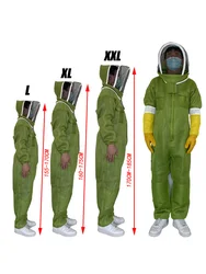 Traje de tela de apicultor antimordeduras 3d, ropa transpirable, protección de Custume, Sudadera con capucha, sombrero, mono, herramientas de apicultura, suministros de granja