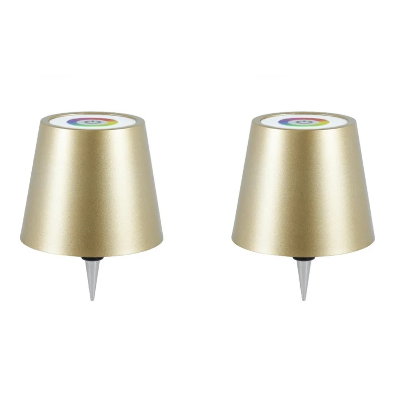 

ABMH-2X Wireless Bottle Lamp RGB Modes & 3 Color Stepless Dimming Bottle Lamp Shade Rechargeable Bottle Lights For Bars G