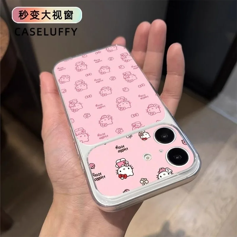 Cute Cartoon Y2K Hello Kitty Mobile Phone Case for IPhone 17 Pro Max 17 Pro 16 Pro Max 17 16 15 Pro Max Phone Case view 6