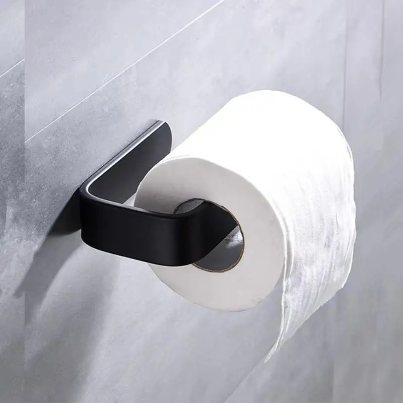 

Kitchen Paper Roll Holder Acrylic Toilet Roll Holder Adhesive Tissue Holder