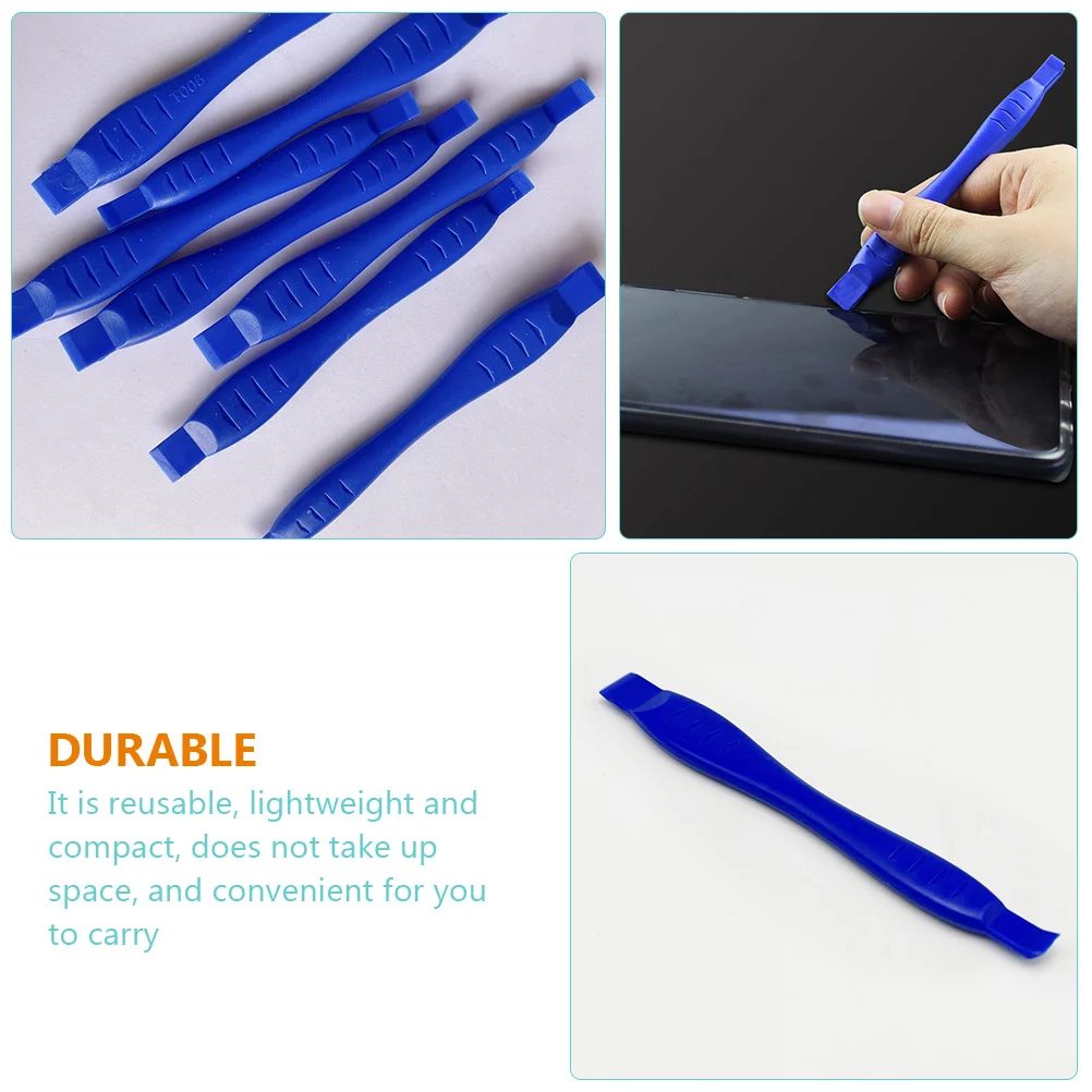 

10pcs Blue Hourglass Dual-head Pry Tools for Screen Disassembly Compact Plastic Repair Kit Cellphone Maintenance Set Cell Phone