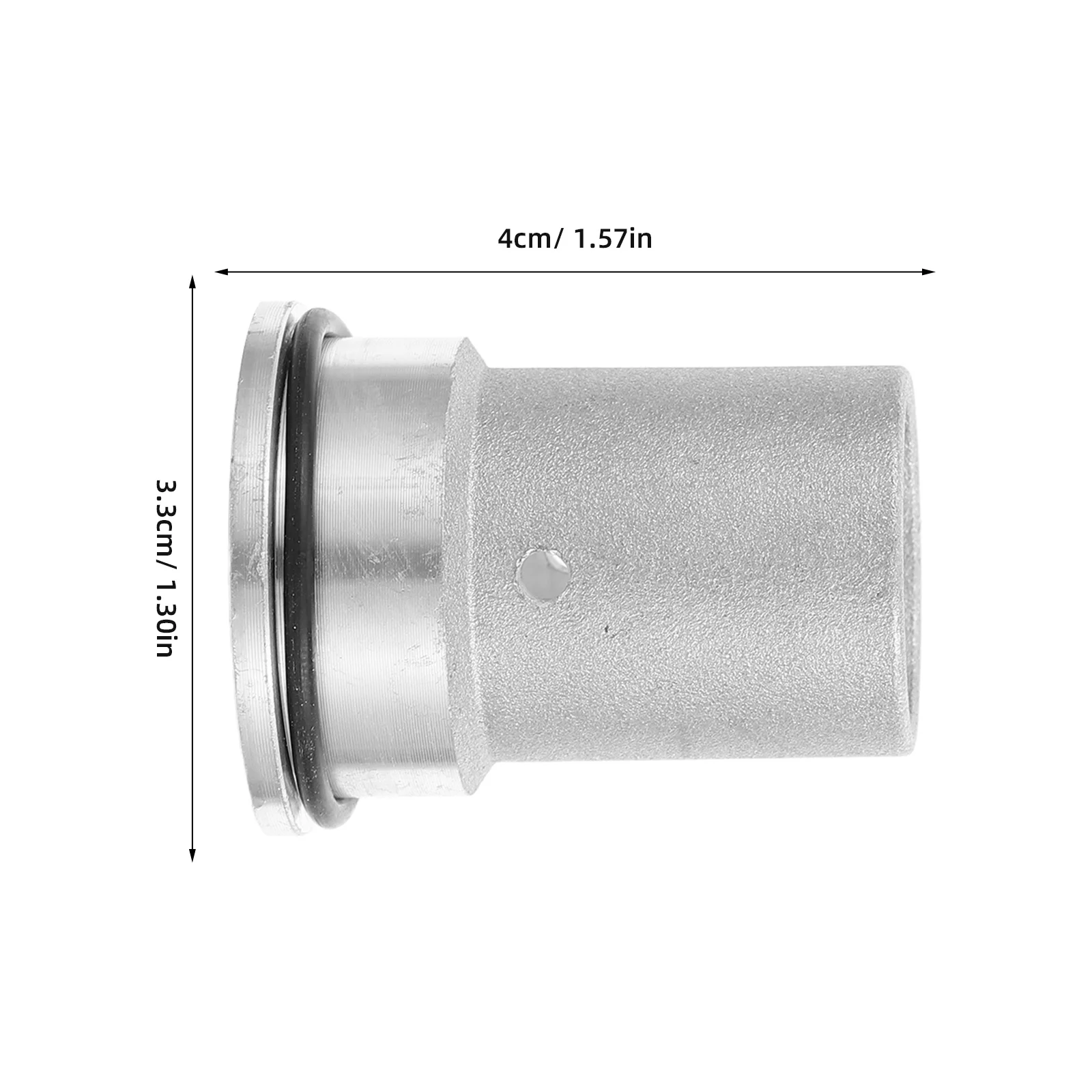 Bucha de arruela de alta pressão, peças de reposição de metal, conexão de bomba, adaptador de válvula de manga resistente para lavadora de pressão, 3 peças