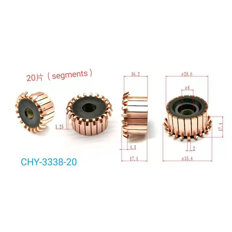 *8*17.4*20p Rectifier Reverser Copper Head Chy-3338-20