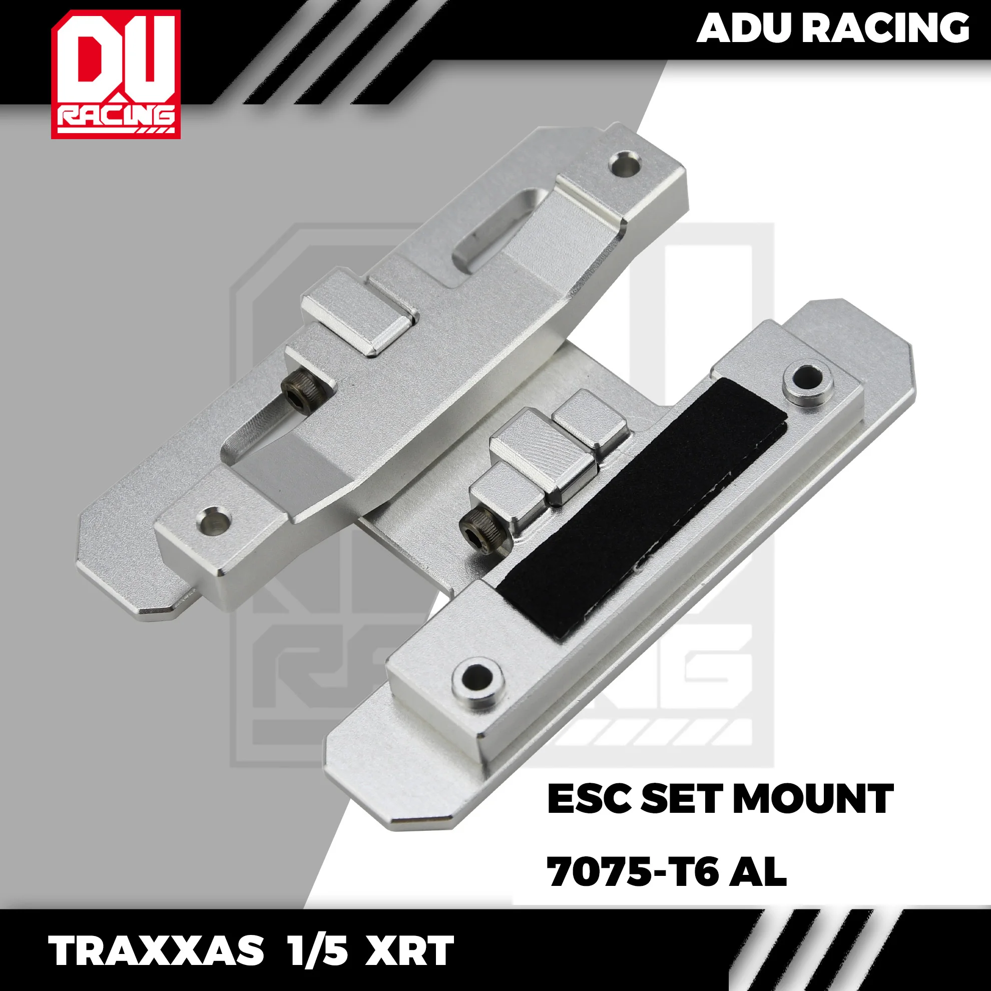 ADU RACING 7075-T6 ESC MOUNT SET ESC PLATE FOR TRAXXAS XRT suitble with Catle XLX2 HOBBYWING MAX5 MAX5 G2