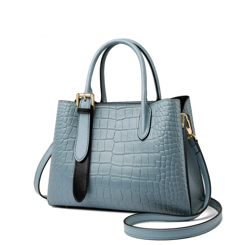 Luxury Leather Handbags For Women With Large Capacity And Crossbody Messenger Shoulder Purse High Quality Classic Style  Casual 