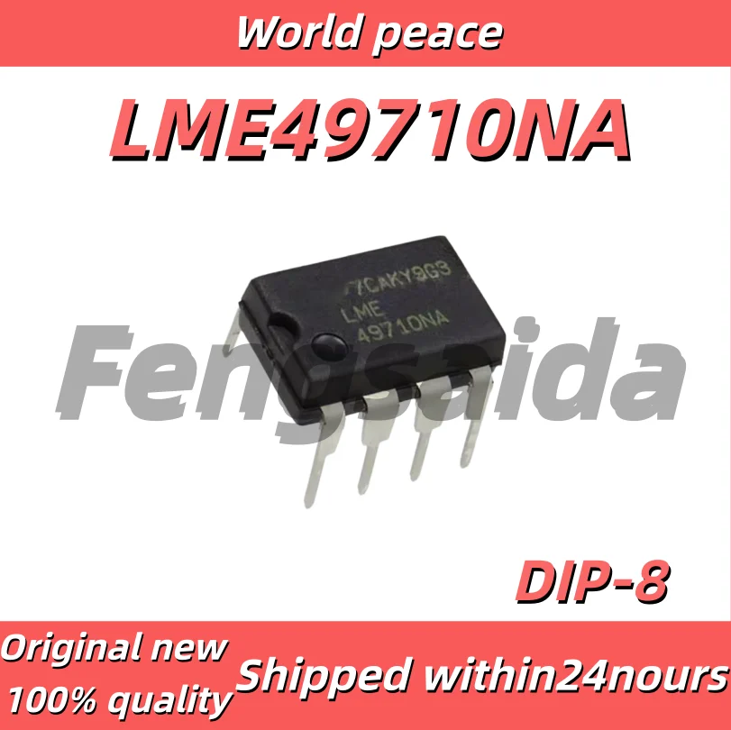 (1-10pcs)100% Brand New Original LME49710NA LME49710 DIP8 Chipset