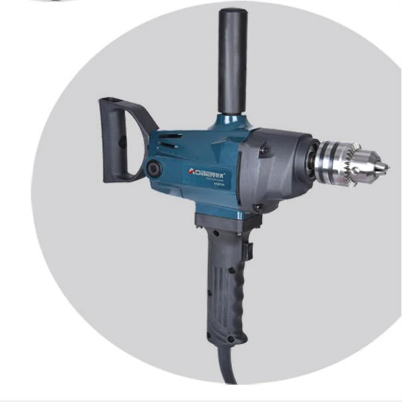 

Electric Drill Multi-function Aircraft Drilling 1200W Mixer Industrial Paint Mixing Drill Home Handheld Power Tools AT3215A