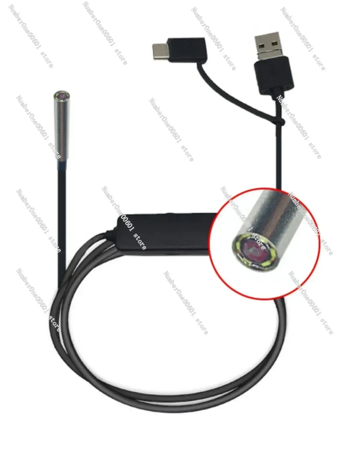 

Industrial Pipeline Auto Repair Android No Drive Probe 3.3mm Diameter High-definition Waterproof Endoscope Camera Module
