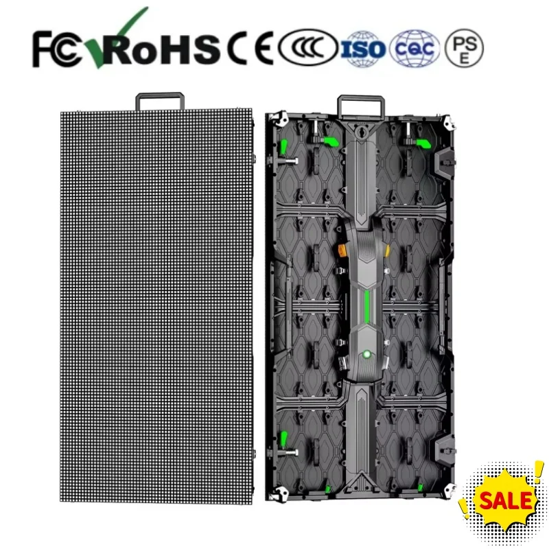 

P4.81 Waterproof LED Panel (500×1000mm) - Outdoor Video Wall for Background Display