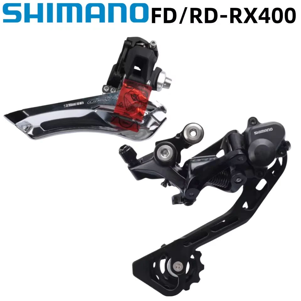 Shimano GRX RX400 Front Derailleur Gravel 2x10s Speed Rear Derailleur RD-RX400 10Speed For Road Bike Bicycle Part