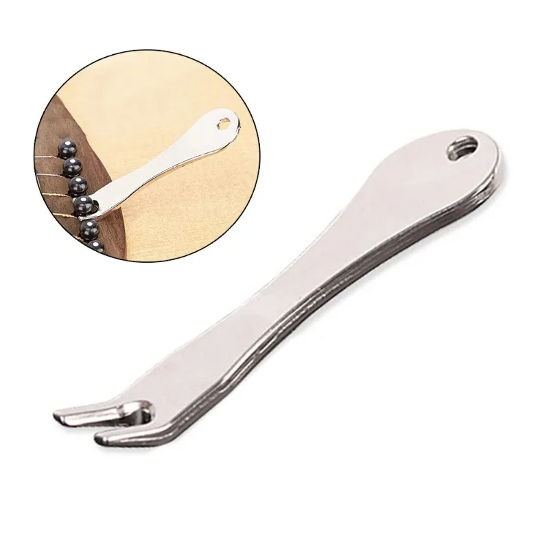 Guitar Bridge Pin Remover String Nail Peg Puller Tool Chrome Metal Acoustic Folk Bass Pulling Bridge Handy Extractor Accessory